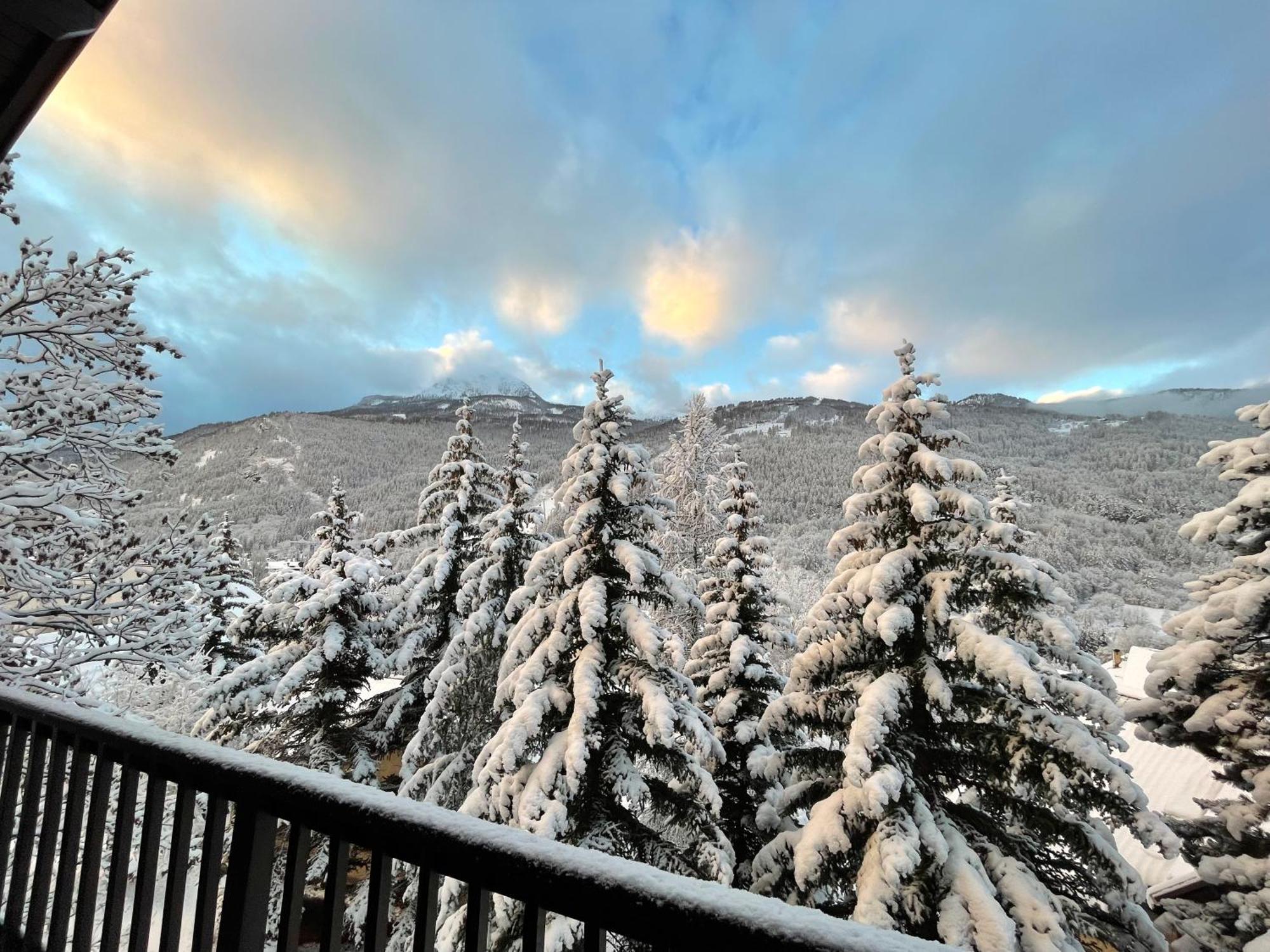 Serre Chevalier Studio 30 M2 Coin Montagne A 8 Minutes Des Pistes Сен-Шафре Экстерьер фото